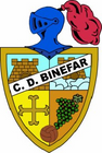 Escudo anterior de C.D. Binéfar