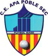 Escudo anterior de C.E. APA Poble Sec