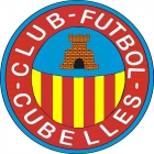 Escudo anterior de C.F. Cubelles