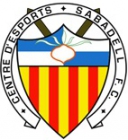 Escudo anterior de C.E. Sabadell F.C.