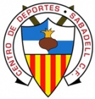 Escudo anterior de C.E. Sabadell F.C.