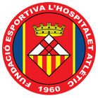 Escudo anterior de F.E. L'Hospitalet Atlètic