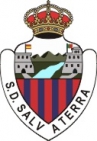 Escudo anterior de S.D. Salvatierra [pon]