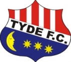 Escudo anterior de Tyde F.C.