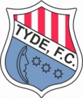 Escudo anterior de Tyde F.C.