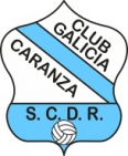 Escudo anterior de S.C.D.R. Galicia de Caranza