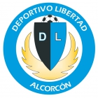 Escudo anterior de C.D. Libertad Alcorcón