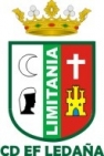 Escudo anterior de C.D. E.F. Ledaña
