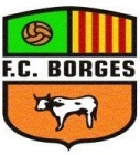 Escudo de C.F. Borges Blanques