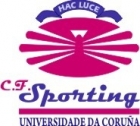 Escudo de Sporting Universidad da Coruña C.F.