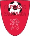 Escudo anterior de C.D. Amesa Puesta