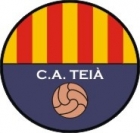 Escudo asociado a C. Atlètic Teià