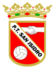 Escudo anterior de Peña Torrejonense San Isidro