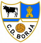 Escudo anterior de C. Atlético Borja