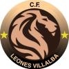 Escudo de C.F. Leones de Villalba