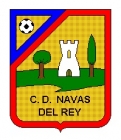 Escudo anterior de C.D. Navas del Rey
