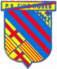 Escudo de P.B. Cinco Rosas Casablanca 1971