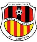 Escudo asociado a C.F. Medinyà Sport del Gironès