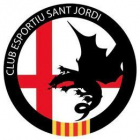 Escudo anterior de C.F. Món Femení Sant Adrià