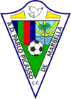 Escudo asociado a A.D. Pablo Picasso C.F.