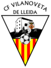 Escudo de C.F. Vilanoveta de Lleida