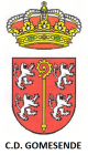 Escudo asociado a C.D. Gomesende