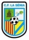 Escudo anterior de C.F. La Sénia