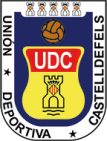 Escudo anterior de U.E. Castelldefels