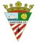 Escudo anterior de Santoña C.F.