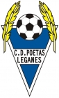 Escudo anterior de C.D. Poetas Leganés