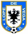 Escudo anterior de C.D. Lope de Vega [can]
