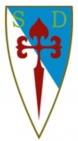 Escudo anterior de S.D. Compostela [1]