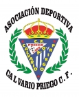 Escudo anterior de C.D. Calvario Priego C.F.