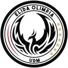 Escudo anterior de UDM Elida Olimpia