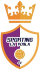Escudo anterior de Sporting La Pobla C.F.