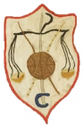 Escudo anterior de S.C.D. Salcedo