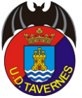 Escudo de C.F. U.E. Tavernes de la Valldigna