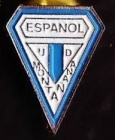 Escudo anterior de U.D. Español de Montañana