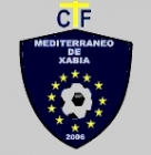 Escudo anterior de C.F. Mediterráneo de Xàbia