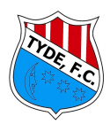 Escudo anterior de Tyde F.C.