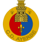 Escudo anterior de C.F. Ayerbe