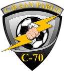 Escudo de C.D.E. San Pablo C-70