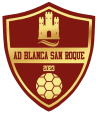 Escudo de A.D. Blanca San Roque