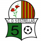 Escudo anterior de C.D. Cinco Estrellas