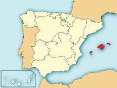 Mapa de Illes Balears