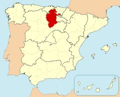 Mapa de Burgos