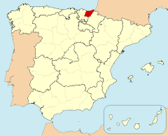 Mapa de Gipuzkoa