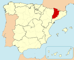Mapa de Lleida