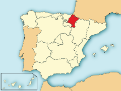 Mapa de Navarra