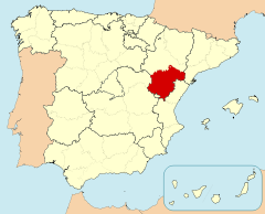 Mapa de Teruel